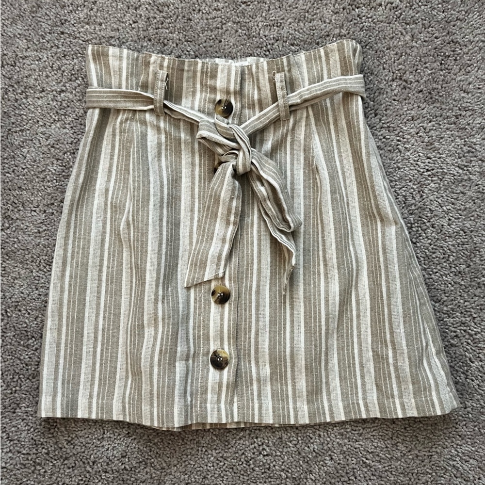 Button up skirt